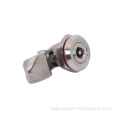 Safe stainless steel quarter turn cam lock